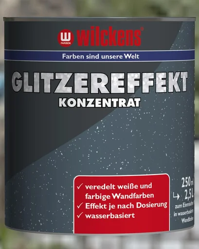 "Glitter effect concentrate silver, 250 ml image"