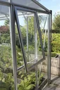 Side window H with ESG, color aluminum