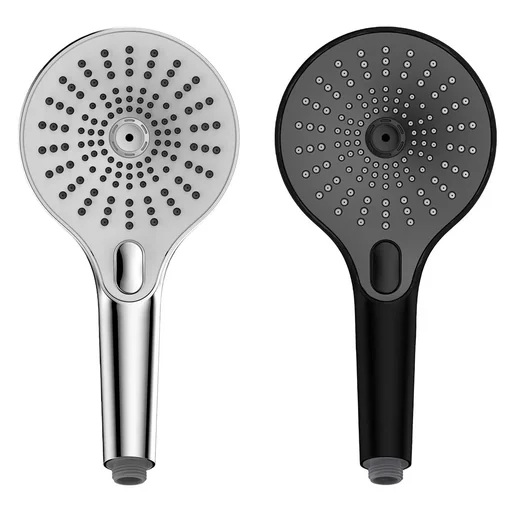 "Shower head Ultimate Shower Black/Grey, Ø 13 cm image"