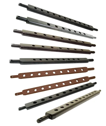 "Field bar Cat 2, 7 holes, 975 mm, Ø 32 mm, 44 x 89 mm image"