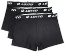 Retro shorts in a pack of 3, color black, size M