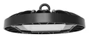 UFO-shaped LED high bay offers 200 W, 20100 lm, 5000 K (neutral white) and IP65 protection.