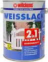 Weisslack 2in1 silky matt, 2500 ml