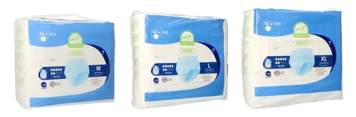 "Disposable Pants "Plus", White, 14 pieces, size M image"