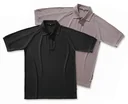 Functional polo shirt, color black, size L