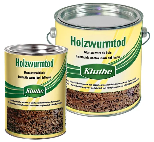 "Woodworm death, 2.5 l image"
