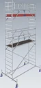 STABILO mobile scaffolding series 10, bay length 2.50 m, working height approx. 6.40 m