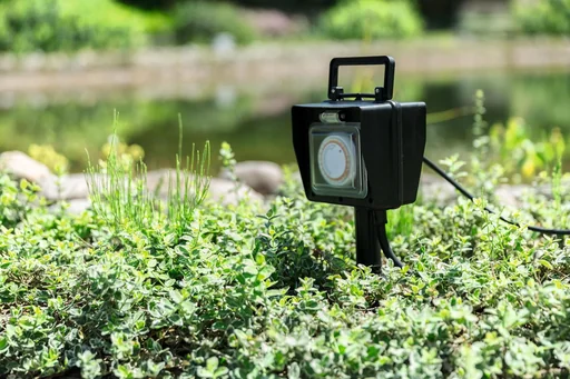 "Energy distributor with timer and earth spike 2-way image"