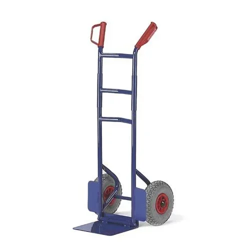 "Folding wheelbarrow Solid rubber wheels 250 mm image"