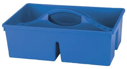 "Cleaning box open, blue image"