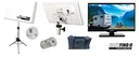 TV Camping Traveller Kit II, including tripod and 22-inch LED TV