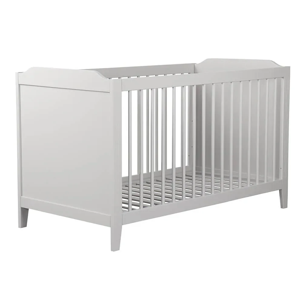 Maison Charlotte Babybett umbaubar Opera 70x140 cm grau
