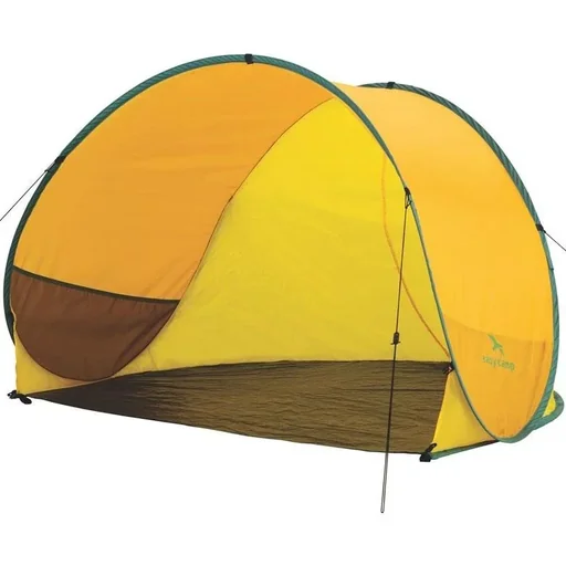 "Ocean beach tent image"