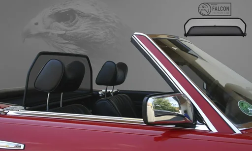 "Convertible wind deflector - Premium Line Mercedes SL R107, built 1971-1989 image"
