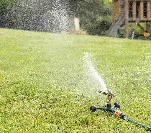 "Impulse sprinkler with wheel set image"