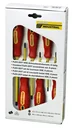 VDE screwdriver set slotted and PHILLIPS (6 pieces)