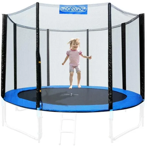 "Safety net for trampoline Ø305cm - for 8 fixing poles image"
