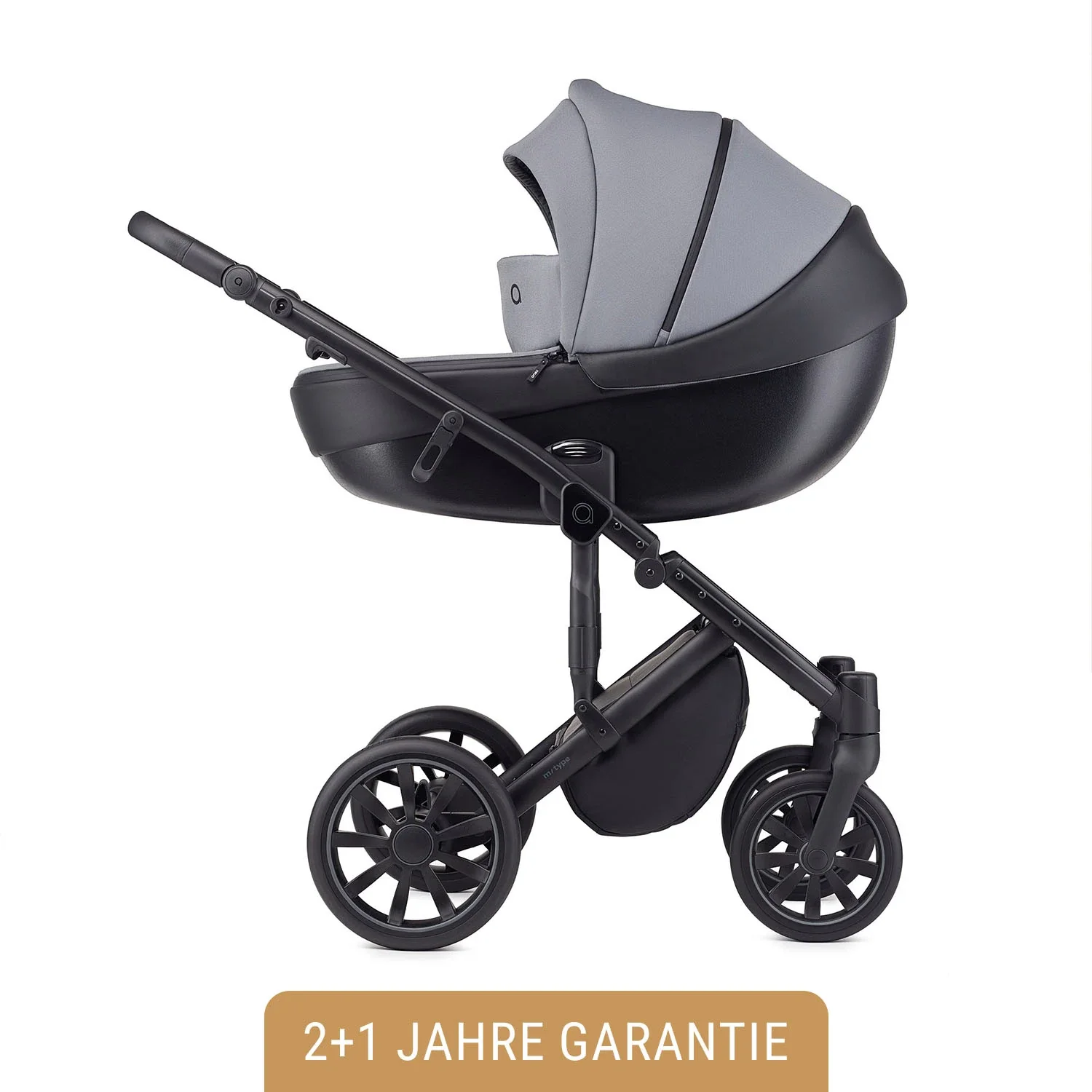 "Anex Kinderwagen - m/type 3in1, Kleur kinderwagen: Ijzer image"