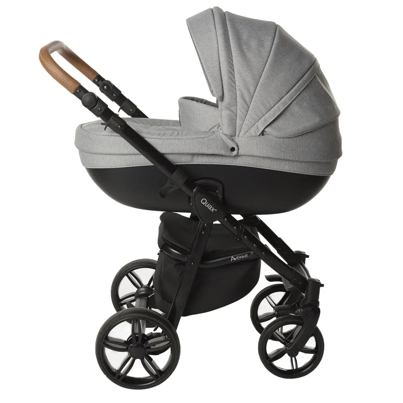 "Quax kinderwagen Avenue, Kleur kinderwagen: Chevron grijs image"