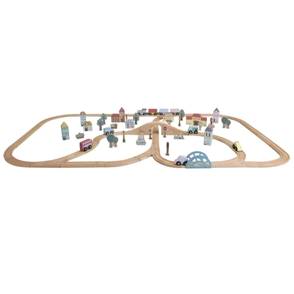 "Little Dutch houten trein XXL image"