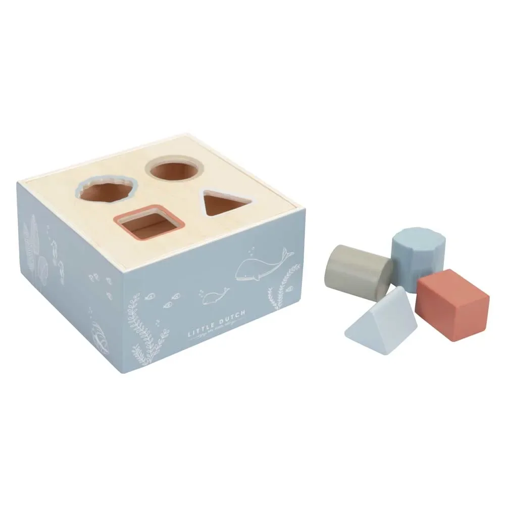 "Little Dutch sorteerdoos "Oceaan" blauw image"
