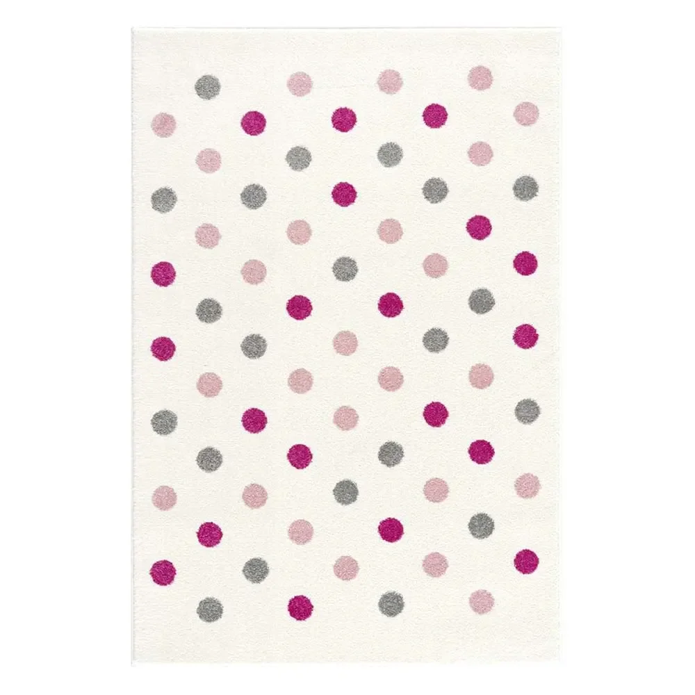 "Livone tapijt confetti crème roze grijs, Tapijtmaat: 160 x 230 cm image"
