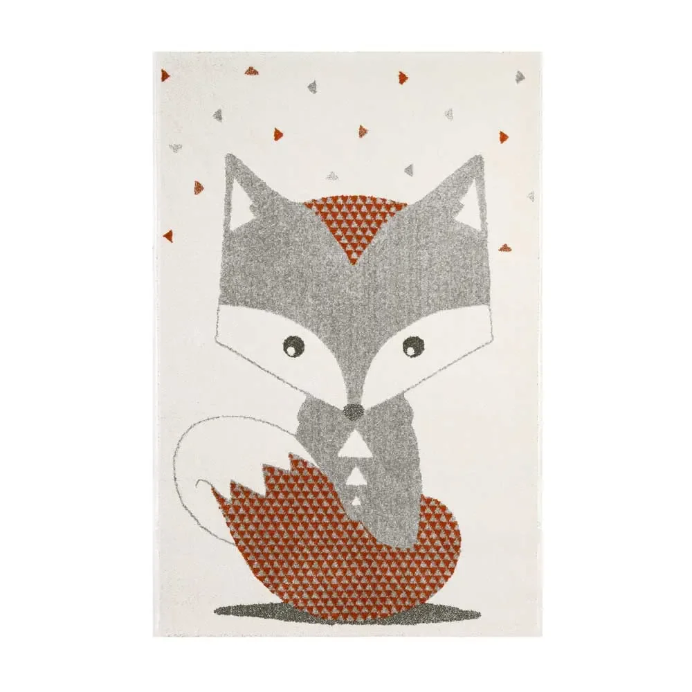 Art for Kids kinderdeken vos, Maat: 135 x 190 cm