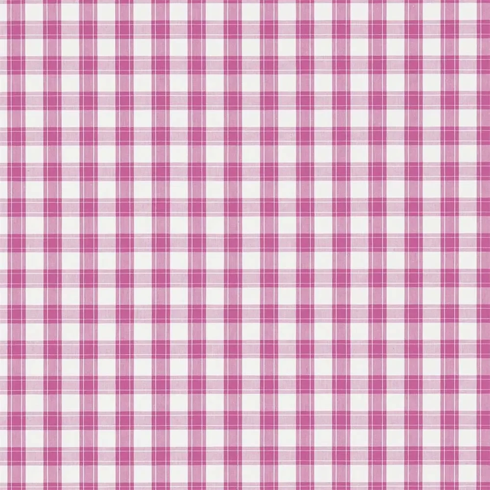 "Little Sanderson Abracazoo ruitjesstof Appledore roze image"