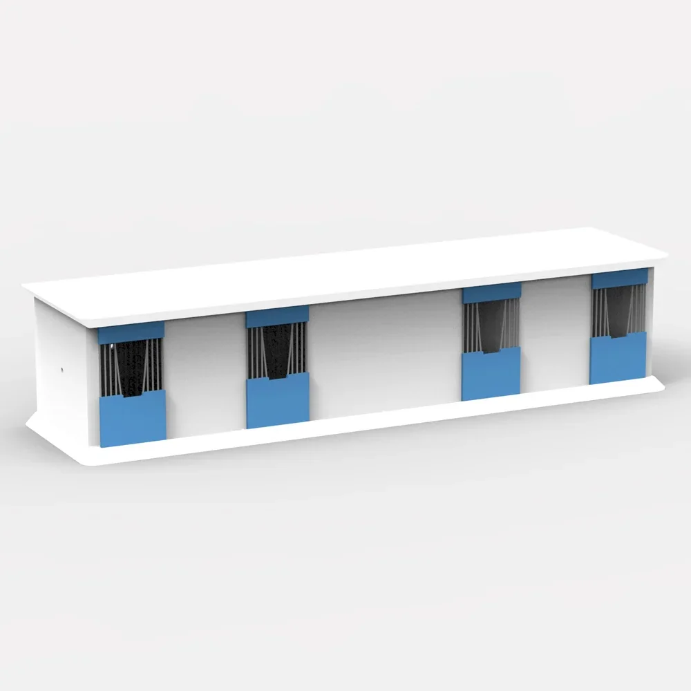 "Mathy by Bols BOXES kinderbed 2 zijden stabiel blauw 90 x 190 image"