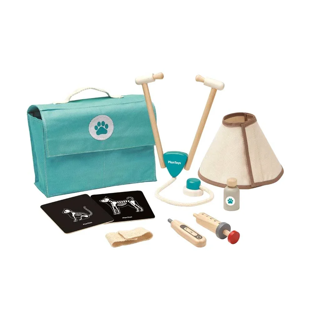 "Plan Toys dierenarts tas image"