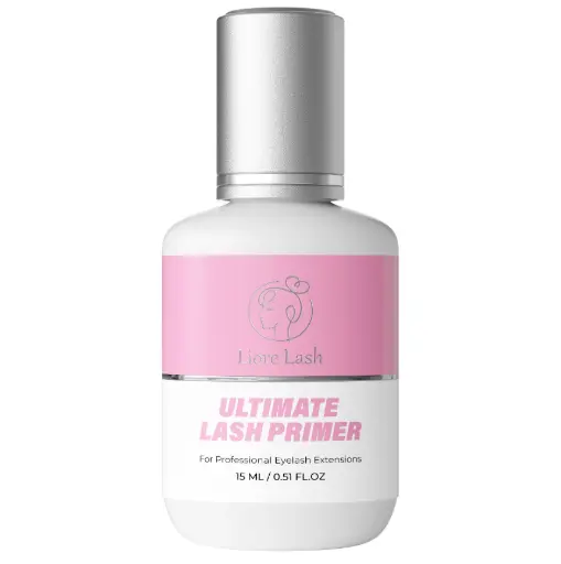 "Wimperverlengings primer – Liore Lash professionele lash prep, Tot 35 % langere retentie, Verwijdert oliën & resten, Voorbehandeling voor wimperverlengingen, 15 ml image"