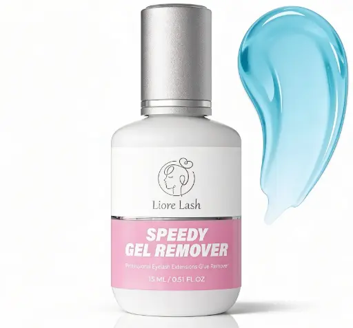 "Wimperverlengings gel remover – Liore Lash snelle remover, Snelle verwijdering wimperlijm in 60 seconden, Professionele gel formule voor wimperverlengingen, 15 ml image"