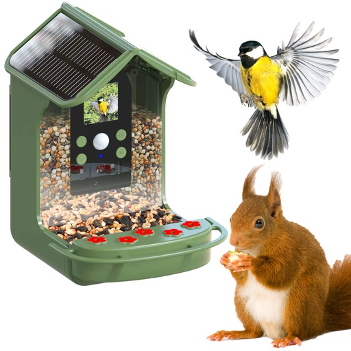 EASYPIX BirdyCam Vogelfutterhaus mit Kamera
