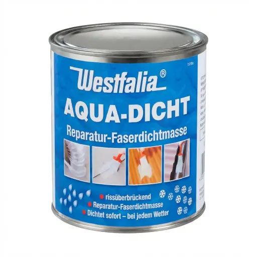 "Aqua Dicht - grijze afdichtingsmassa, vezelversterkt, 1 L blik image"