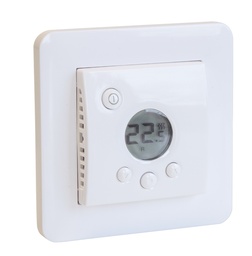 Elektronische thermostaat, adaptief, +5 tot +37°C, 230 V 16 A,IP21