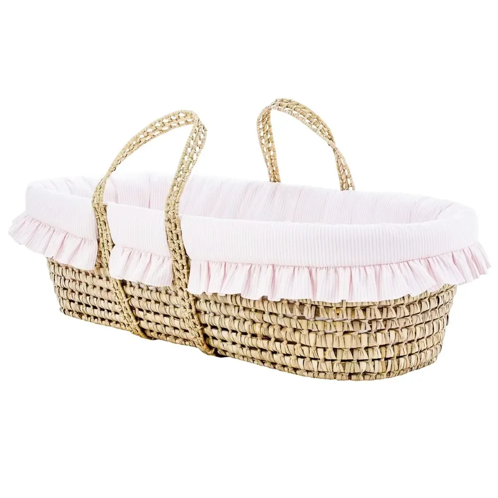 "Caramella Mozesmand / Babymand roze wit image"