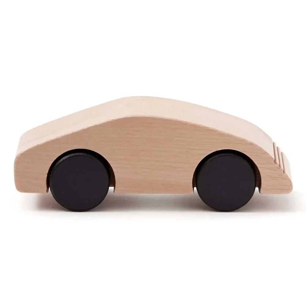 "Kids Concept speelgoed kinderwagen hout natuur image"