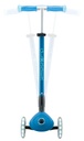 GLOBBER ELITE GLOW LIGHTS – Roller Kinder, 120/80 mm, 3-rädrig, verstellbar, LED-Leuchtrollen, Glow-Effekt, petrol