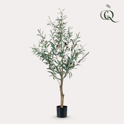 Kunstplant - Olea europaea - Olijfboom - 115 cm