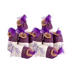 10 stuks premium lavendelgeurzakjes - 10 x 20 gram