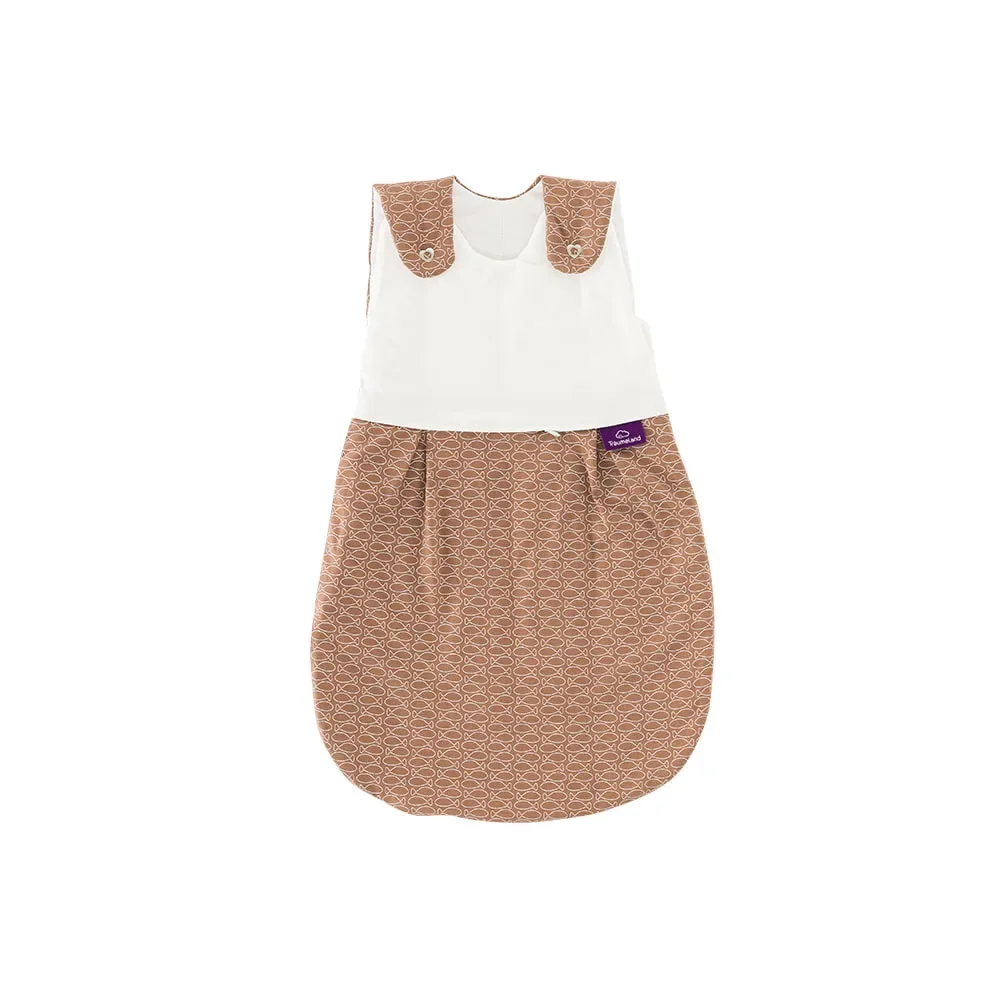 "Träumeland Liebmich slaapzak, slaapzak baby - Vissen bruin, Goor: 62/68 image"