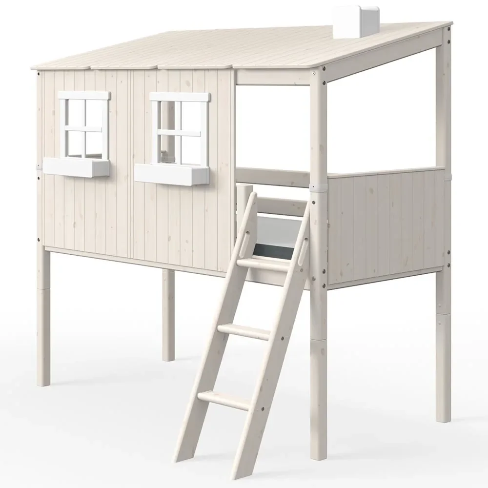"Flexa halfhoogslaper huis wit image"