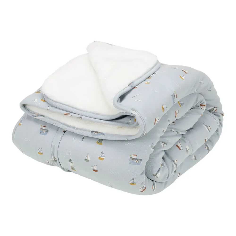 Little Dutch Baby Kuscheldecke Sailors Bay blau