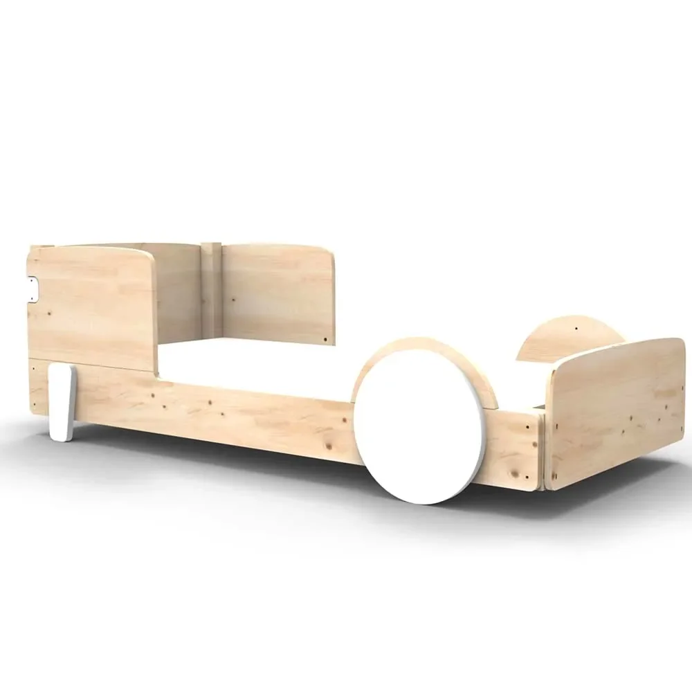 "Mathy by Bols Einzelbett "Discovery", Kleurelementen: wit image"