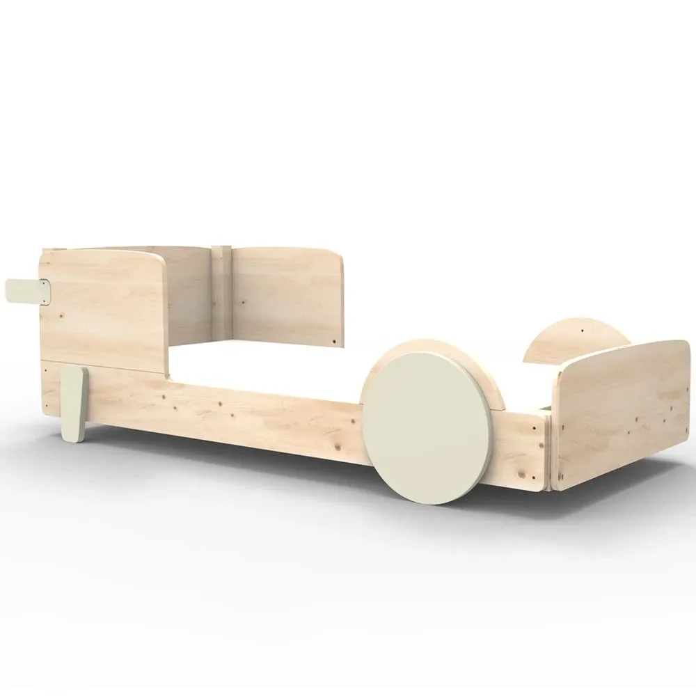 "Mathy by Bols Einzelbett "Discovery", Kleurelementen: rauw image"