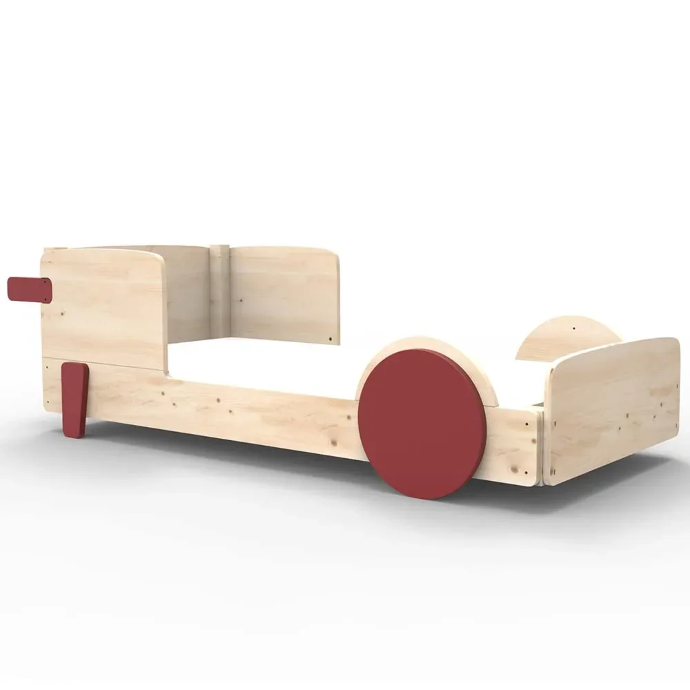 Mathy by Bols Einzelbett "Discovery", Kleurelementen: Marsala