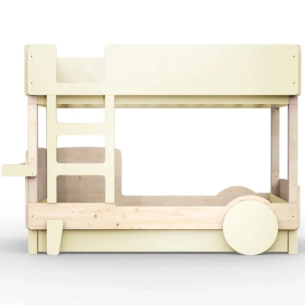 "Mathy by Bols stapelbed "Discovery" met bedlade, Kleurelementen: beige ivoor image"