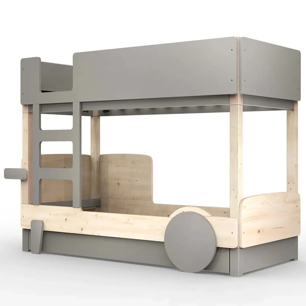 "Mathy by Bols stapelbed "Discovery" met bedlade, Kleurelementen: wrat image"