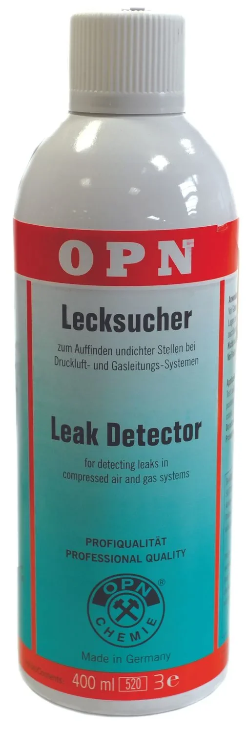"Lekspray, Leak detection spray, Gaslekzoeker spray - 400 ml, biologisch afbreekbaar image"