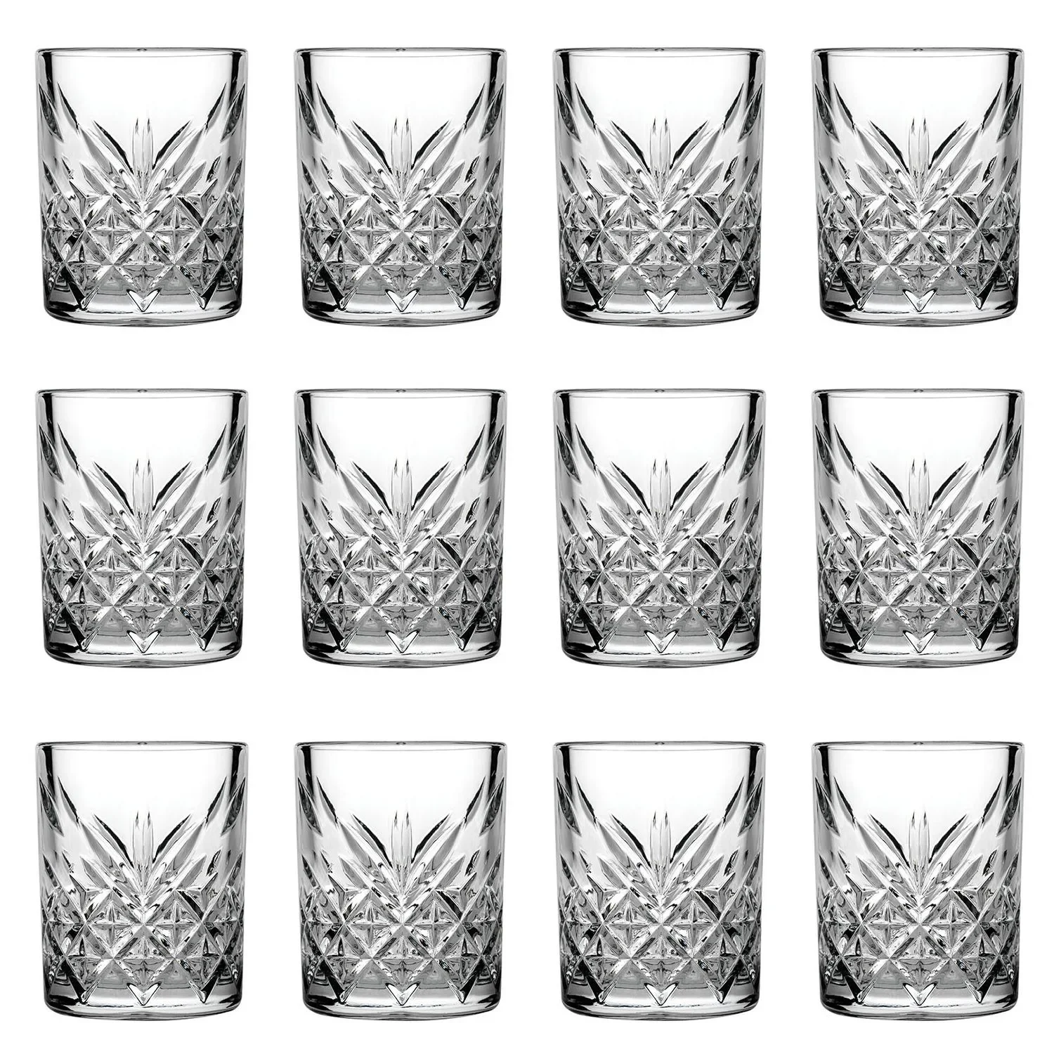 "Shotglaasjes, Borrelglazen set van 12 - Timeless, 62ml image"